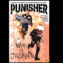 Punisher #4 from Marvel Comics by David Pepose with art by Dave Wachter.
