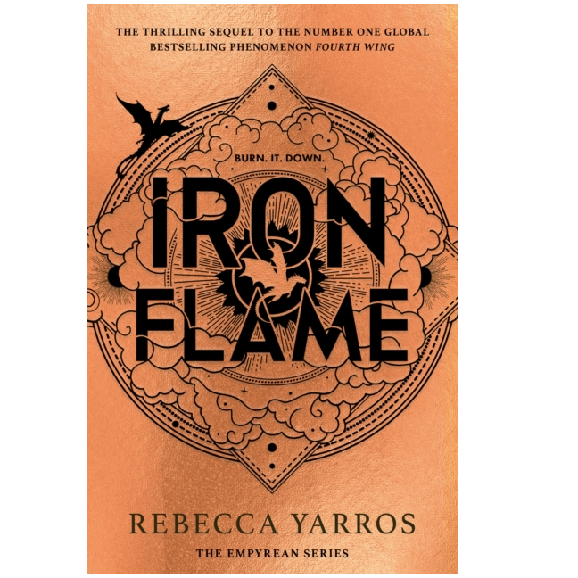 ron Flames by Rebecca Yarros hardback book