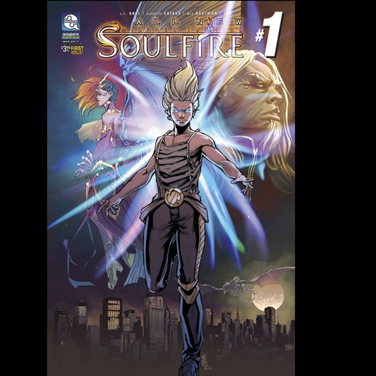 Soulfire #1 from Aspen Comics wr...