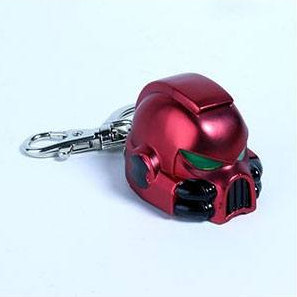 Warhammer 40k Blood Angels  MKVII Helmet Metal Keyring