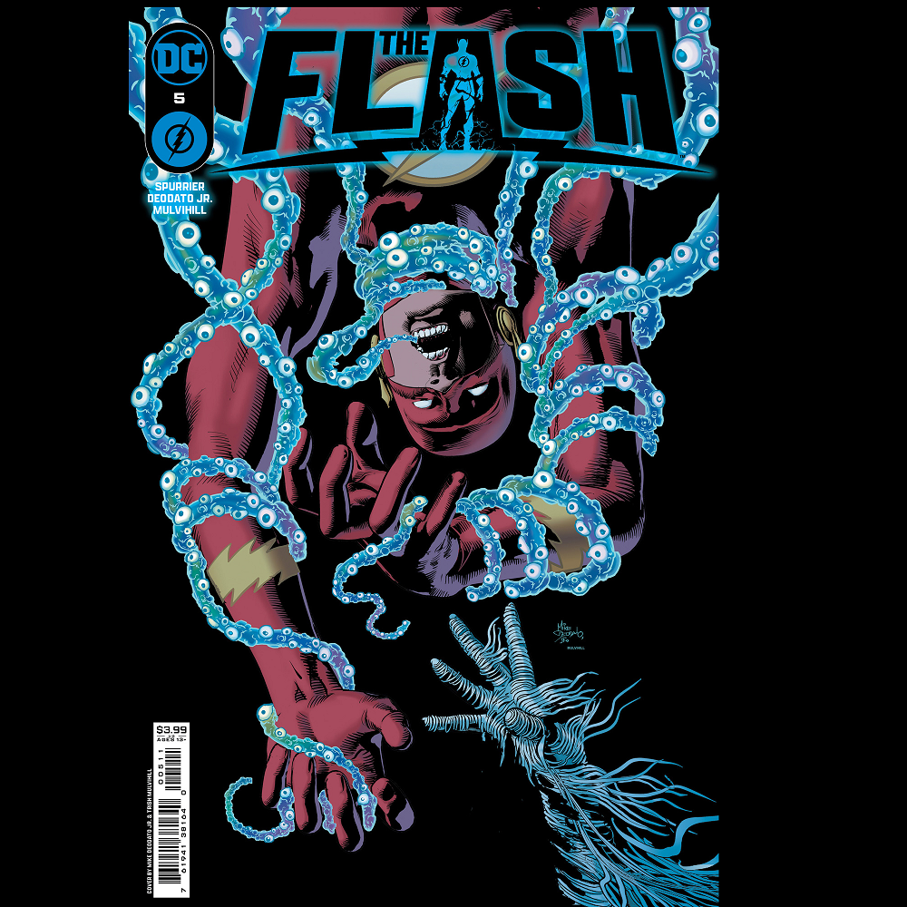 Flash #5  from DC comics written by Si Spurrier, art by Mike Deodato Jr with cover art variant A.