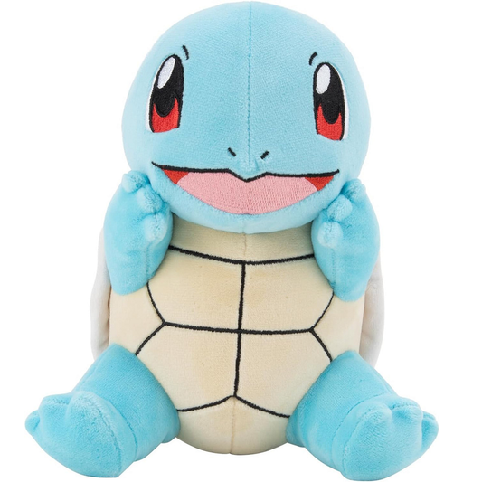 Squirtle 8" Sitting Cheek Holding Pokémon Plushie