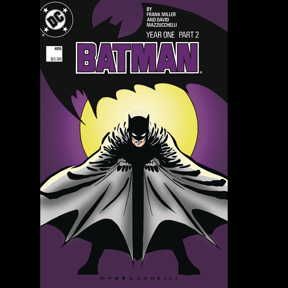 Batman #404 Year One Part 2 from DC written by Frank Miller with art by David Mazzucchelli