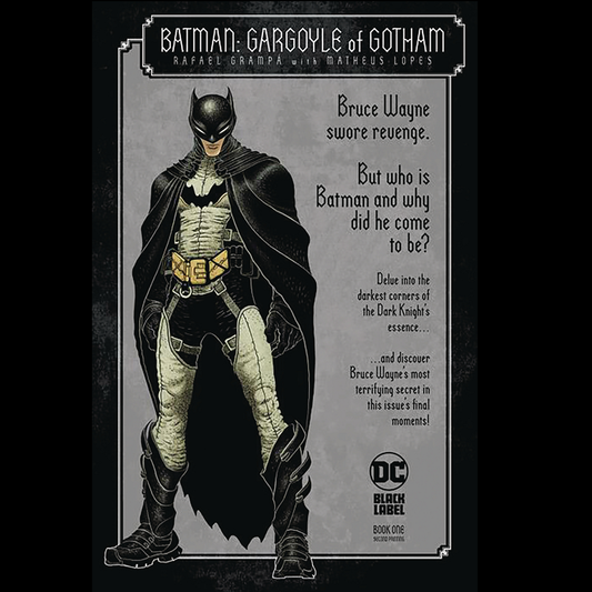 Batman Gargoyle Of Gotham #1 Sec...