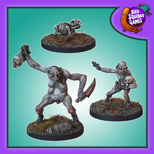 Ghoul Brood, a pack of three met...