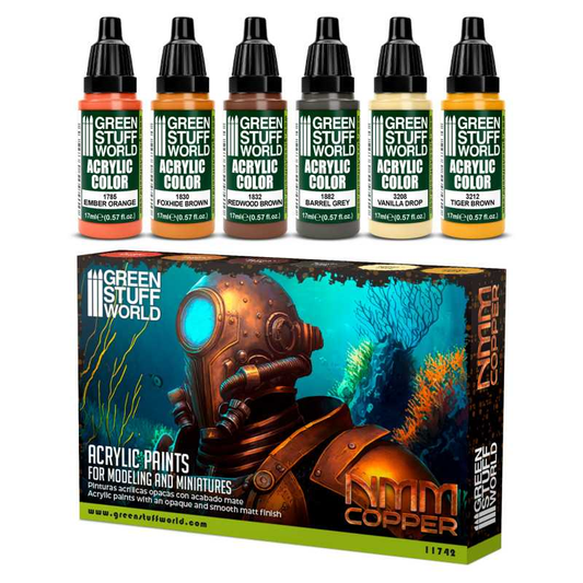 NMM Copper Paint Set by Green Stuff World