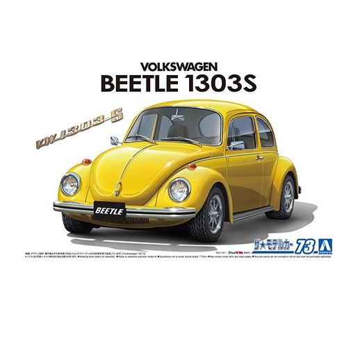 VW Beetle 1303S - 1/24 - Aoshima scale model kit