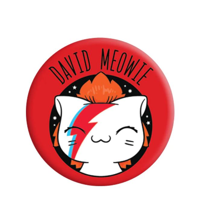 David Meowie VIPets Badge