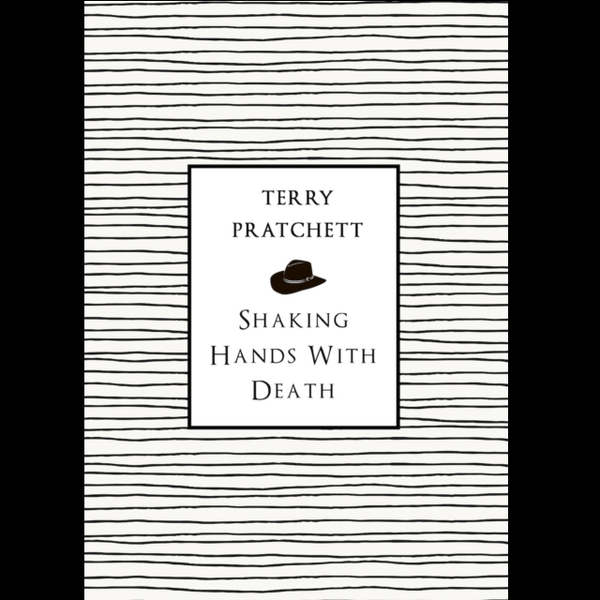 Shaking Hands With Death by Terry Pratchett a paperback book that talks about ethical issues, why we all deserve a life worth living and a death worth dying for. In this essay, broadcast to millions as the BBC Richard Dimblebly Lecture 2010 and previously only available as part of A Slip of the Keyboard, Terry Pratchett argues for our right to choose - our right to a good life, and a good death too