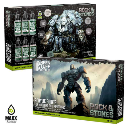 Rock & Stone Paint Set by Green Stuff World