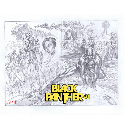 Black Panther #1 sketch variant ...