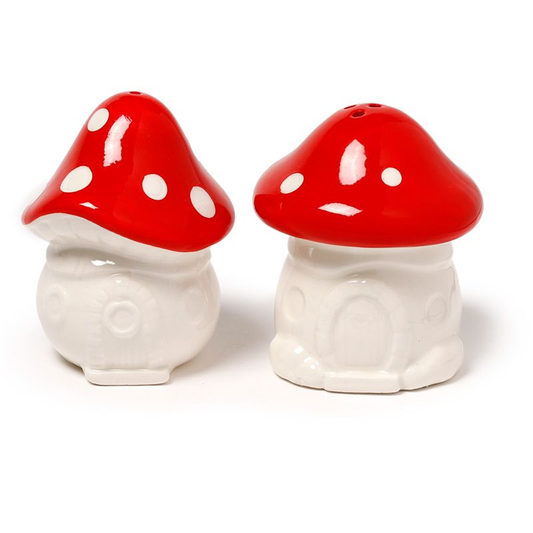 Fairy Toadstool House Ceramic Sa...