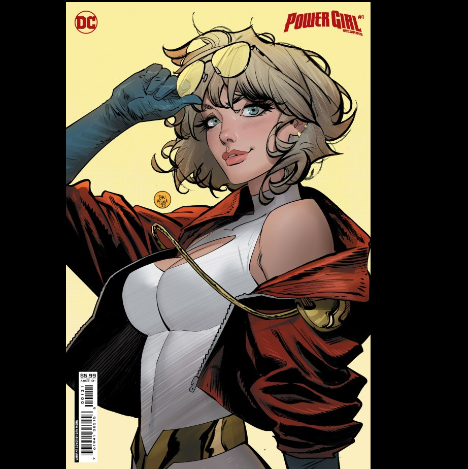 Power Girl: Uncovered #1 from DC comics. here's no stopping Power Girl! Celebrate the Earth-2 hero's triumphant return to the DCU with this gallery of awe-inspiring covers by the all-star artists who have brought her to life over the years 