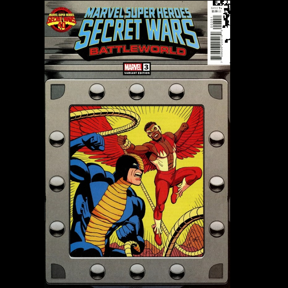 Marvel Super Heroes Secret Wars Battleworld #3 from Marvel Comics by Tom Defalco  with art by Pat Olliffe.