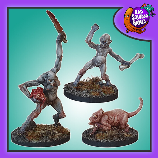 Ghoul Brood, a pack of three met...