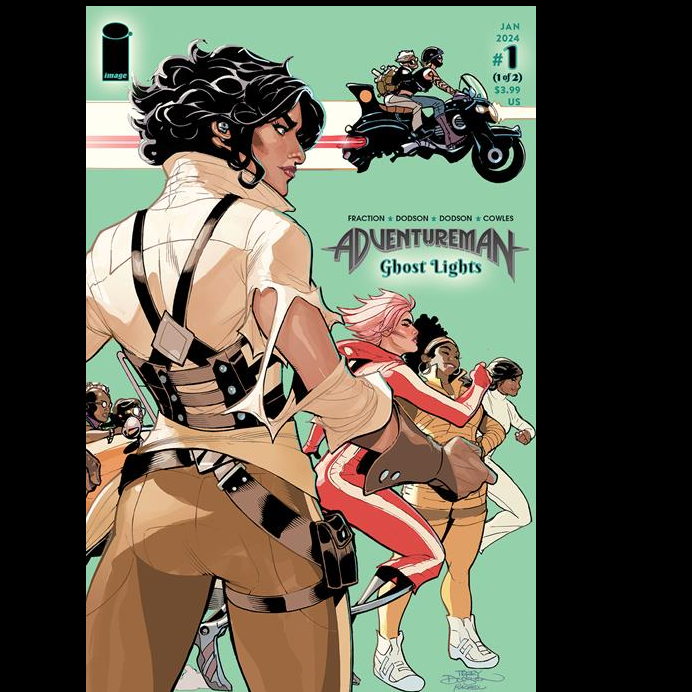 Adventureman Ghost Lights #1 from Image Comics written by Matt Fraction with art by Terry Dodson and Rachel Dodson.