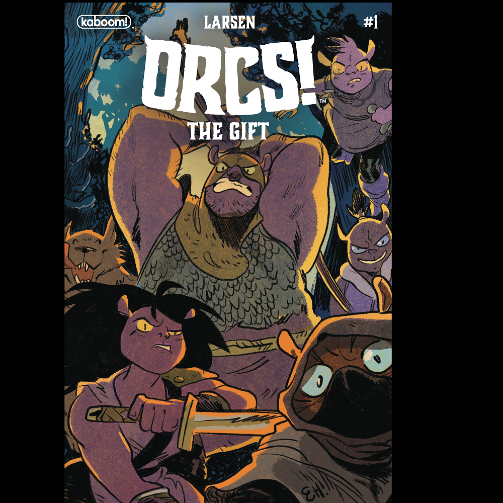 Orcs The Gift #1 from Boom! Studios by Christine Larsen and cover art B.