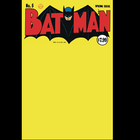 Batman #5 facsimile edition, wit...