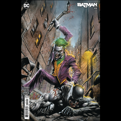 Batman #141 from DC written by Chip Zdarsky with art by Jorge Jimenez and variant cover art C.