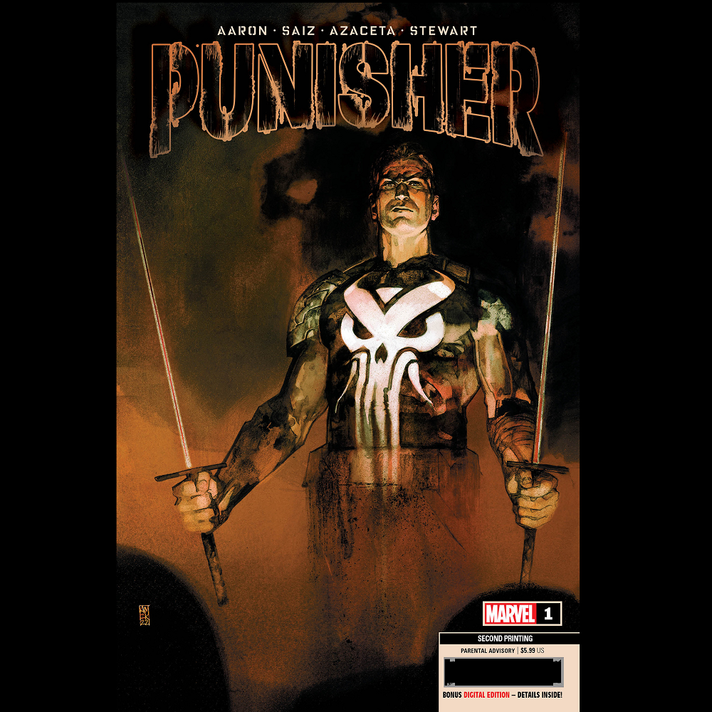 Punisher #1 from Marvel Comics. 