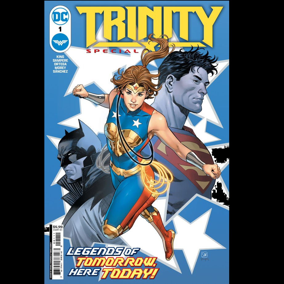 Trinity Special #1 from DC comics written by Tom King with art by Belen Ortega and Daniel Sampere. 