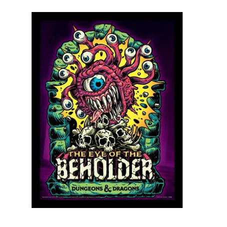 Dungeons & Dragons Beholder Collector Print - No Border