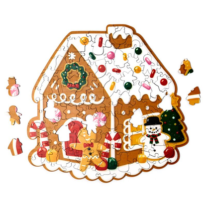 Christmas Gingerbread Baker Street Jigsaw - 130pc Puzzle