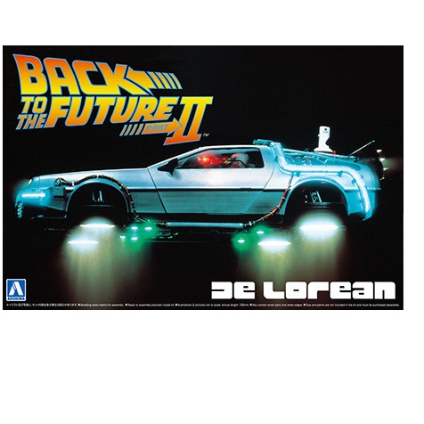 Delorean Back To The Future Part 2 - 1/24 - Aoshima scale model kit