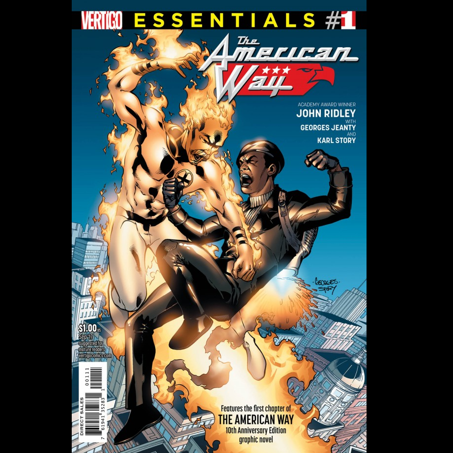 The American Way #1 by DC comics written by John Ridley and art by Georges Jeanty. A 8 issue miniseries. 