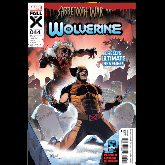 Wolverine #44 Sabretooth War Par...