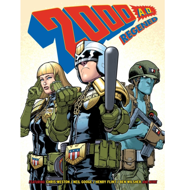 2000 AD Regened Volume 1 | Graphic Novel Science Fiction