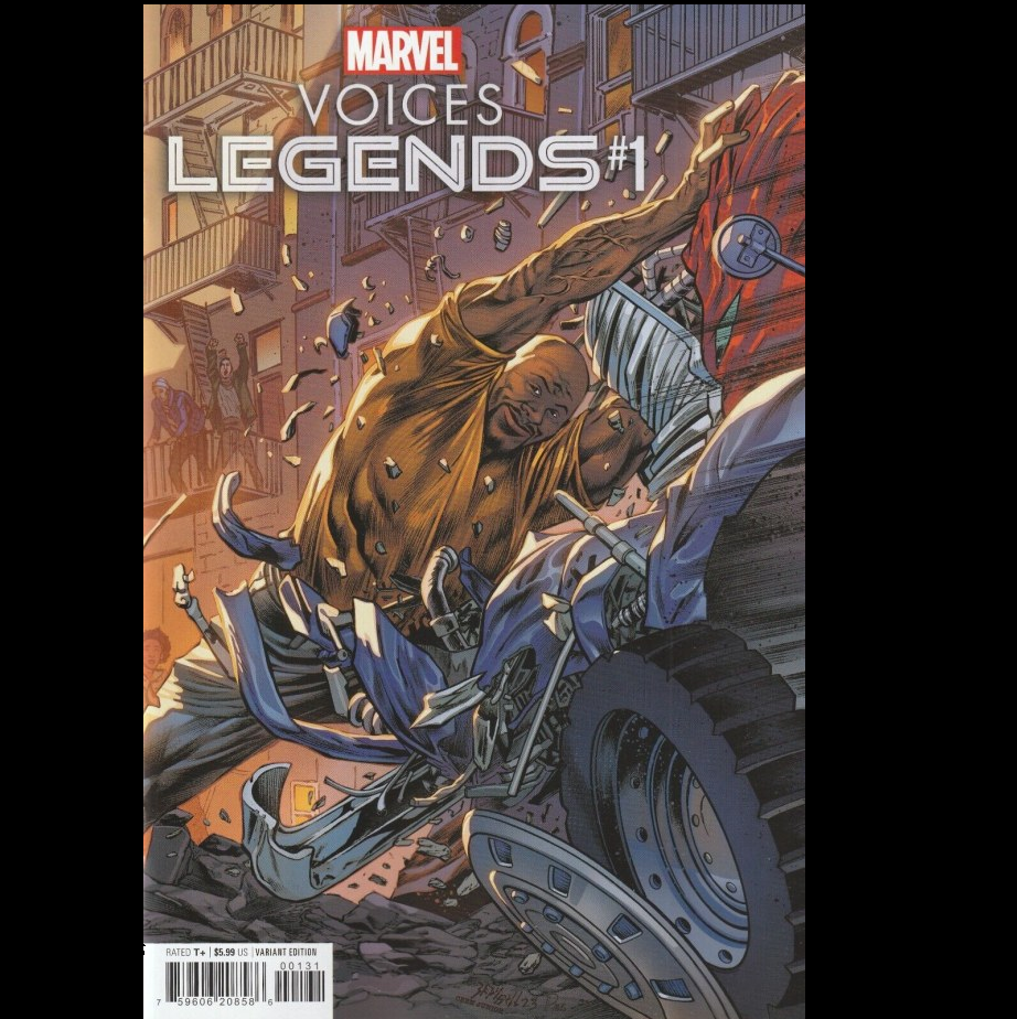 Marvel's Voices Legends #1 from Marvel Comics written by David F Walker with art by Ezra C Daniels. Marvel's Voices kicks off a triumphant new year of stories 