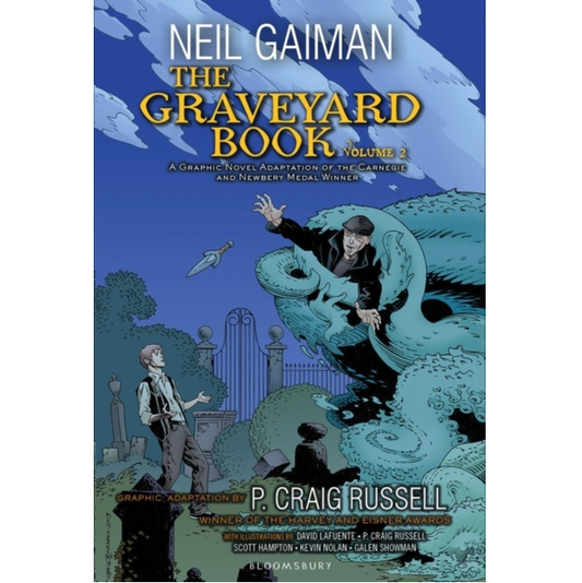 Graphic novel The Graveyard Book...