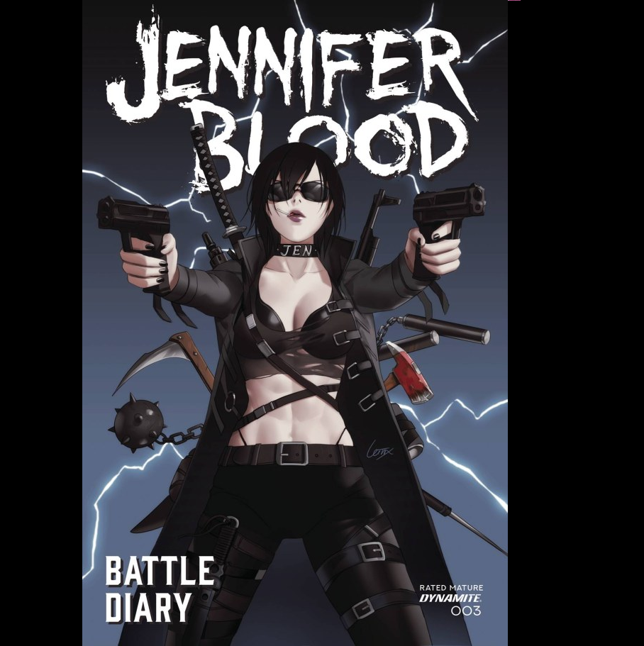 Jennifer Blood: Battle Diary #3 from Dynamite Comics.