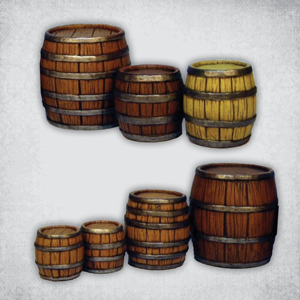 Barrel Set by Crooked Dice conta...