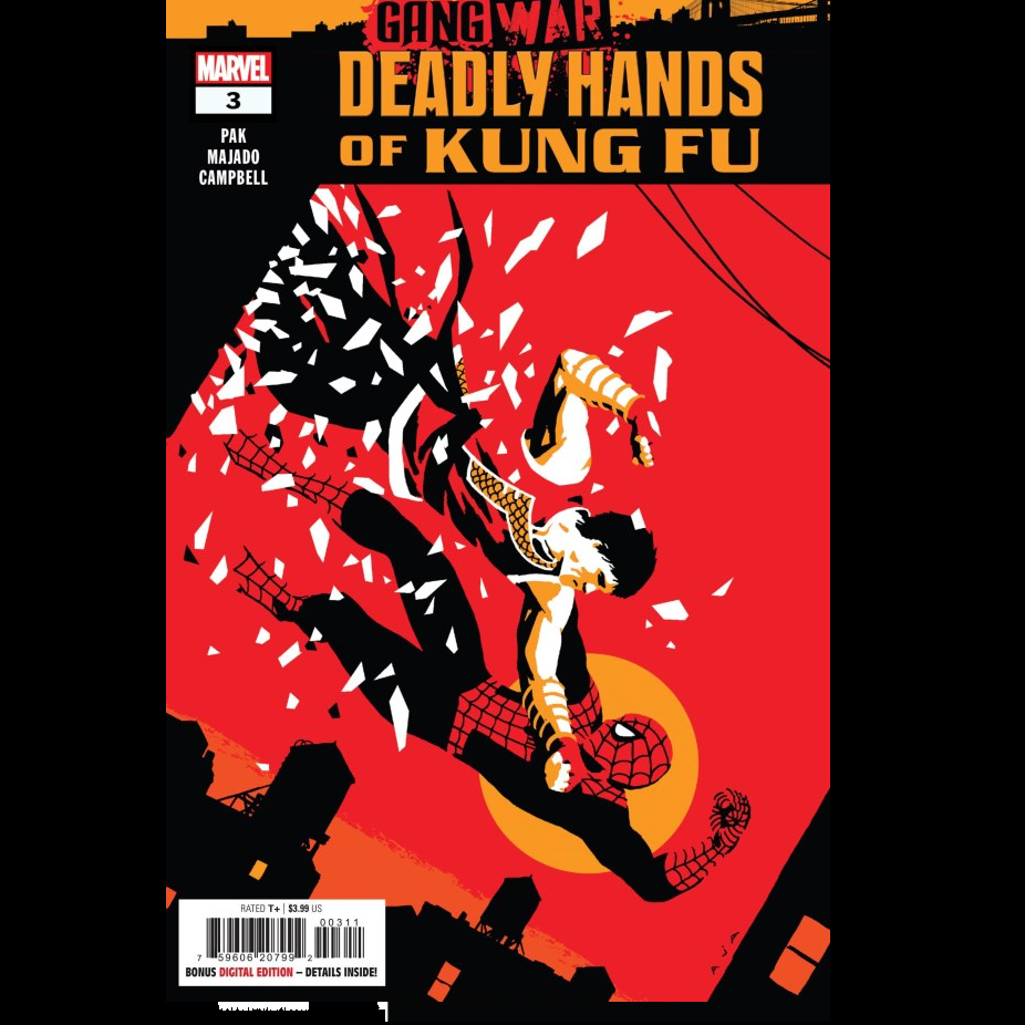 Gang War Deadly Hands of Kung Fu #3 from Marvel Comics written by Greg Pak with art by Caio Majado