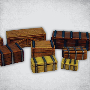 Crates Set by Crooked Dice conta...