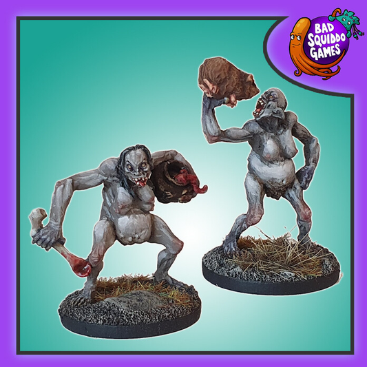 Hungry Ghouls, a pack of two met...