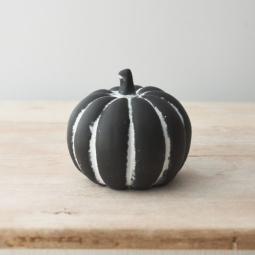 Black Cement Pumpkin 15cm.A wond...