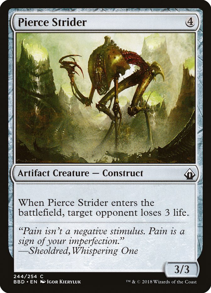 Pierce Strider Battlebond #244 | Magic! The Gathering Single