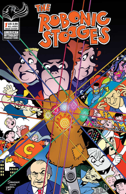 Robonic Stooges Return #1 Cover ...