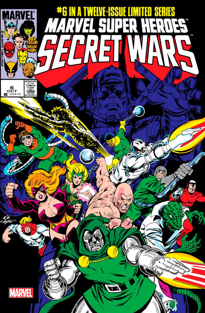 Msh Secret Wars Facsimile Edition #6