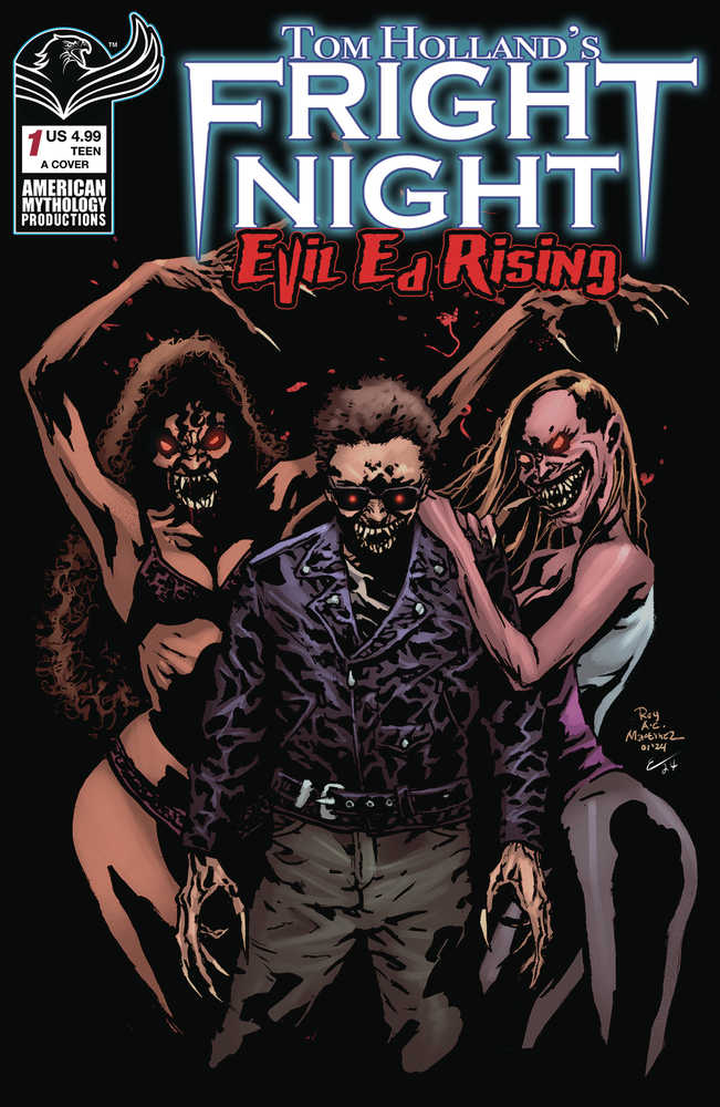 Tom Holland Fright Night Evil Edition Rising #1 Cover A Martinez