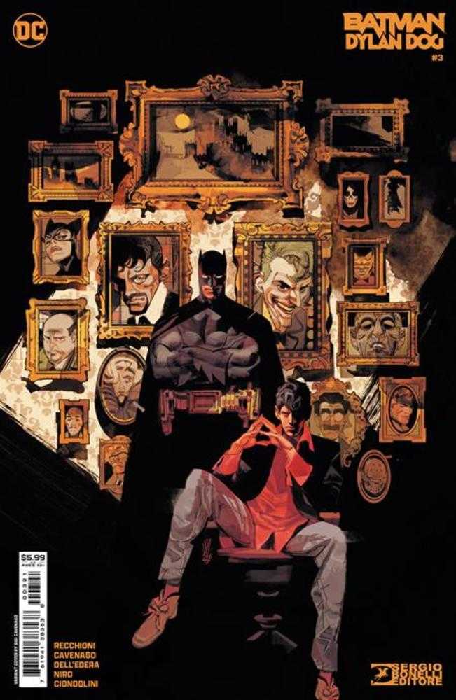 Batman Dylan Dog #3 (Of 3) Cover B Gigi Cavenago Card Stock Variant