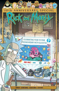 Rick And Morty 10th Anniversary Special #1 (One Shot) Cover B James Lloyd Variant