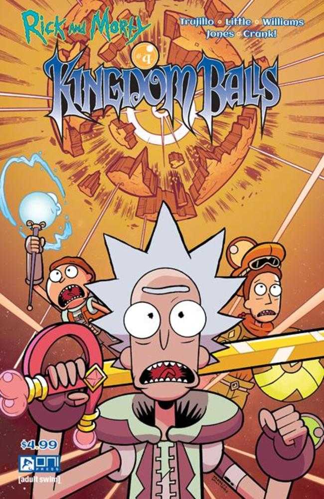 Rick And Morty Kingdom Balls #4 (Of 4) Cover A Jarrett Williams