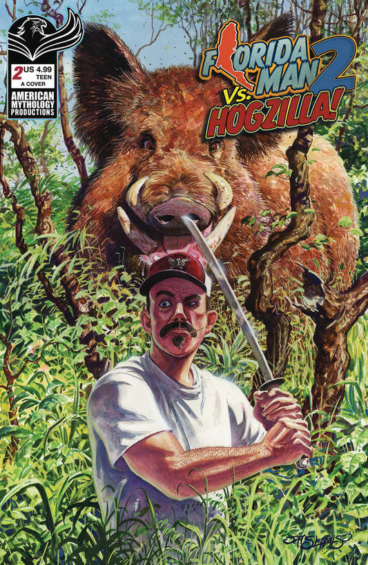 Florida Man vs Hogzilla #2 Cover...