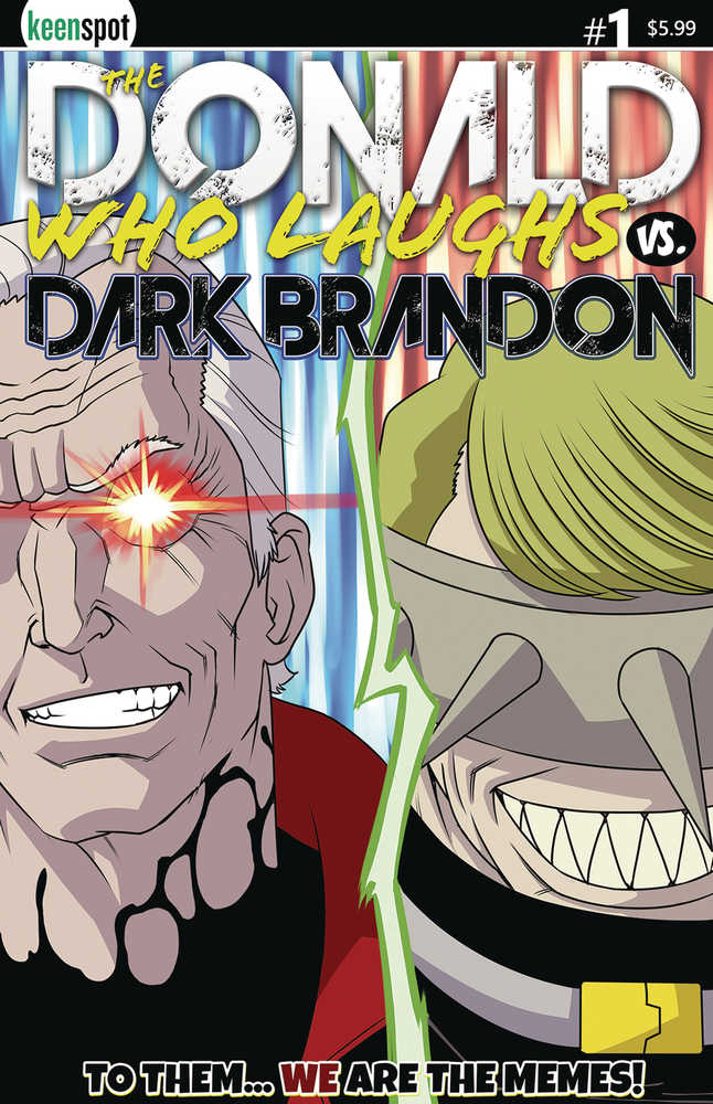 Donald Who Laughs vs Dark Brandon #1 Cover A Face Off