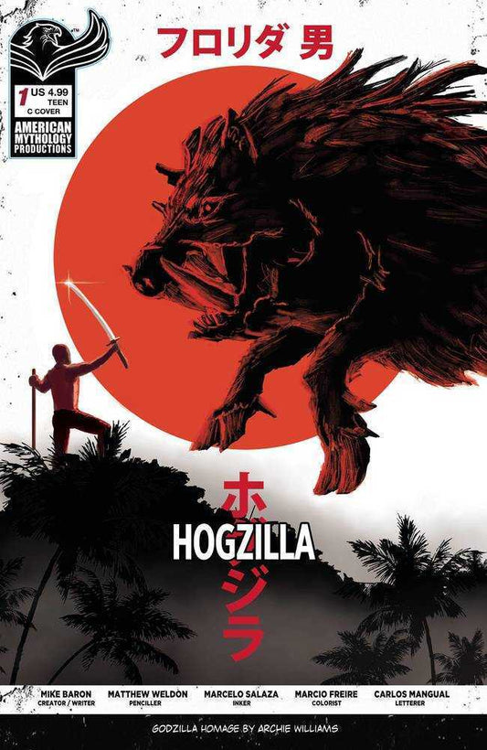 Florida Man vs Hogzilla #1 Cover...