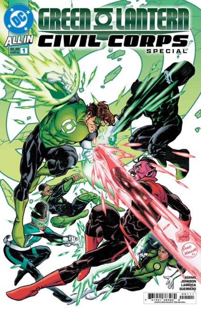 Green Lantern Civil Corps Special #1 (One Shot) Cover A Brad Walker